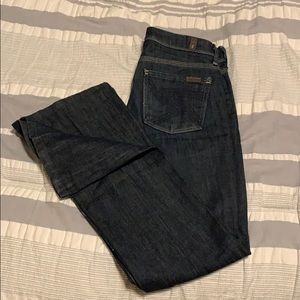 Seven for all Mankind Women’s size 25 dark jeans